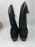 New Women’s Black Smoky Mountain Cowboy Boots. 3283 Y 6. 19-30