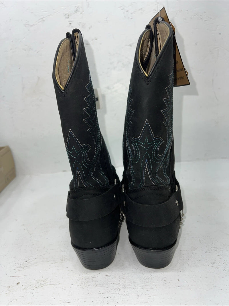 New Women’s Black Smoky Mountain Cowboy Boots. 3283 Y 6. 19-30