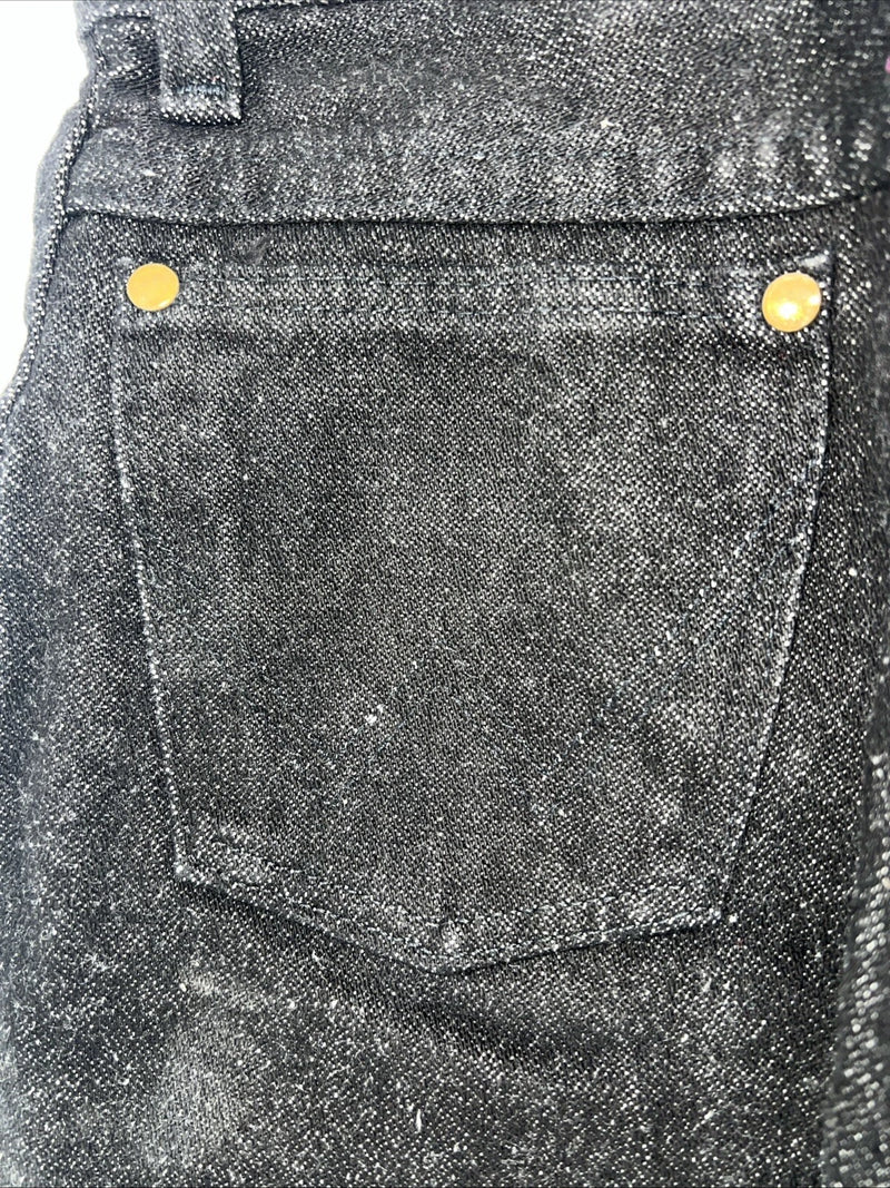 New Boys Black Wrangler Pro Rodeo Cowboy Cut Denim Jeans. 10/25 Regular C-24