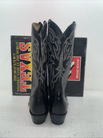 New Men’s Black Texas Brand Cowboy Boots. 7800 8.5 8 1/2 D. 4-116
