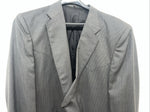 New Men’s Circle S Gray Suit Jacket 48L #24244 II-601