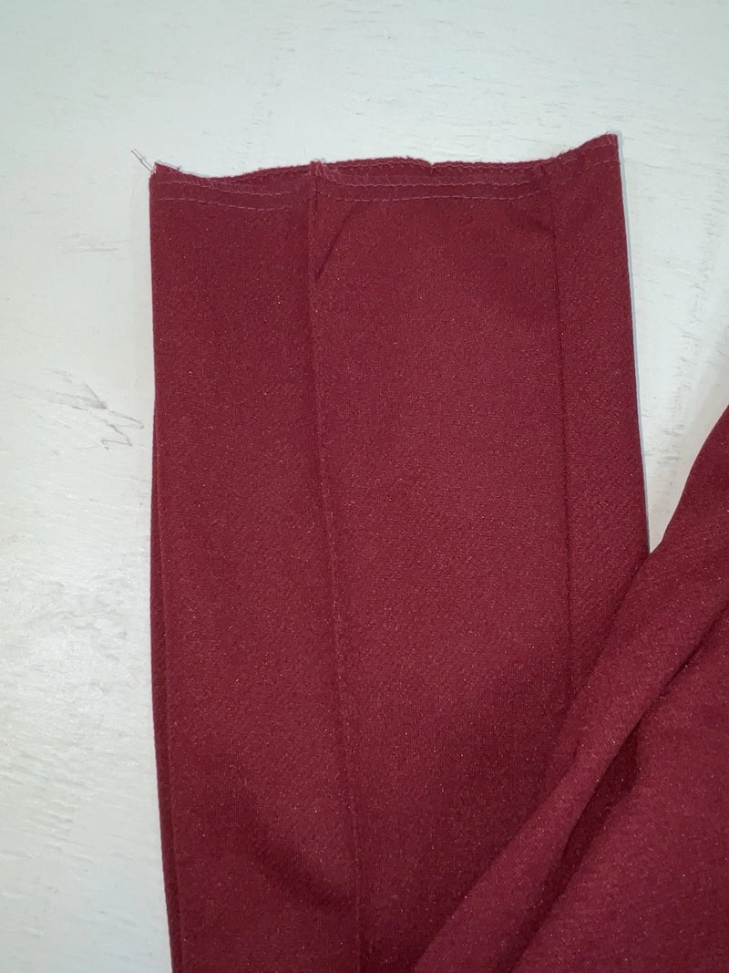 New Vintage Red Fenton Westerns Polyester Pants #310 3A-91