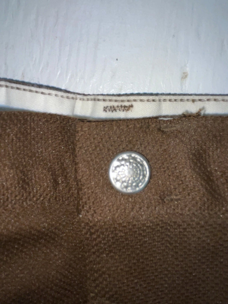 New Vintage Brown Polyester Pants #8450080 SS-102￼
