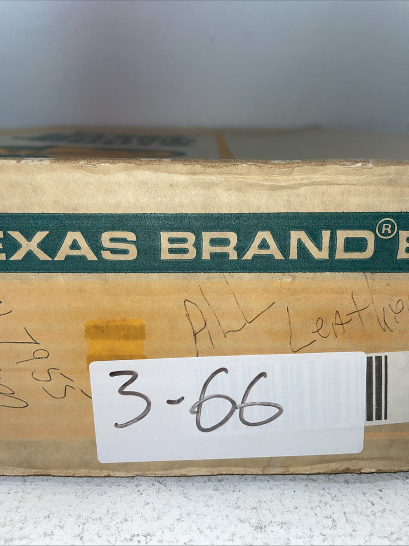 New Men’s Brown Texas Brand Cowboy Boots. 7955 8.5 8 1/2 D. 3-66