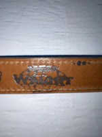 New Gray Genuine Leather Wright 34” Belt #10533 Z-151
