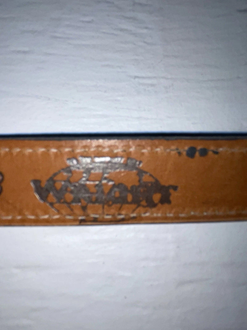 New Gray Genuine Leather Wright 34” Belt #10533 Z-151