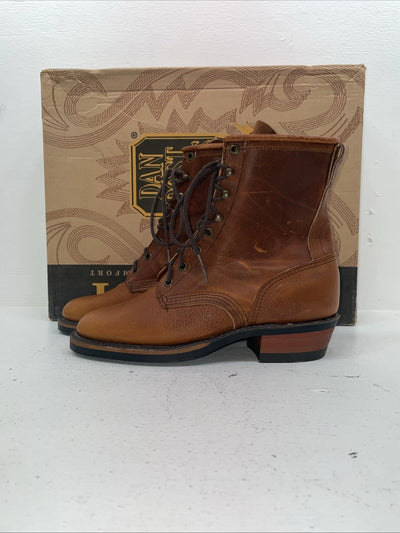 New Women’s Brown Lace Up Dan Post Boots. 59003 9 M. 15-108