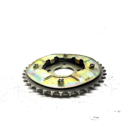 84-87 Suzuki Quadrunner 185 OEM 38T Rear Sprocket W/Plates 64413-24401 AS0
