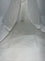 New Women’s White Sleeveless Townana Country English Shirt. 38 G-45