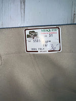 New Vintage Cream Mesquite Polyester Pants #5505 3A-86