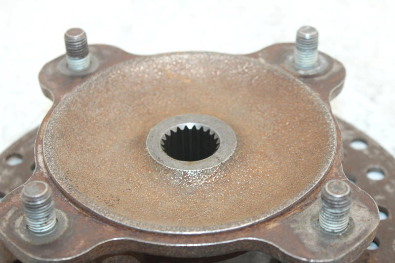 1998 Kawasaki Bayou 300 Oem Front Wheel Hub And Rotor 49030-1116 AK17