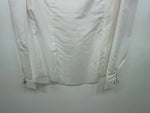 New Women’s White And Colored H Bar C Long Sleeve Button Up Shirt M 3B-87