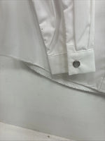 New Women’s H Bar C White Deigned Long Sleeve Pearl Snap Size 30 MM-62