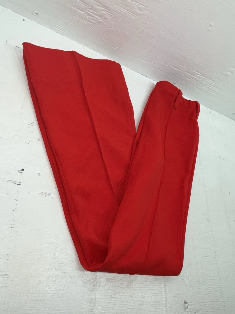 New Vintage Red Panhandle Slim Polyester Pants 3A-54