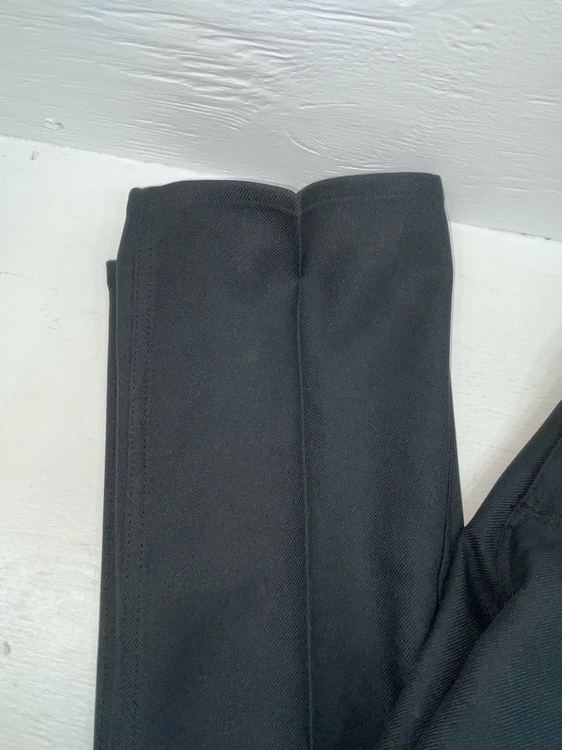 New Vintage Black Wrangler Polyester Pants #82BK ZZ-13