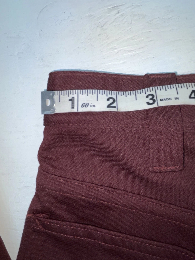 New Vintage Red Lee Polyester Pants #2004061 3A-119