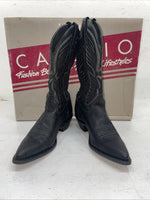 New Women’s Black Capezio Cowboy Boots. L 280 7 M. 18-44
