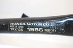 86 Honda Fourtrax  Trx125 A Oem Down Pipe Support 50102-VM6-000 AH7