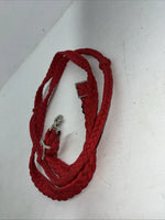 New Tough 1 Red Nylon Braided Reins #54-921 Y-18