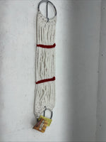 New Tough 1 White Red Mohair 24” Cinch #59-1212 BB-1