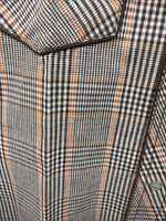 New Kids Champion Western Brown Design Long Sleeve Pearl Snap Size 16 CC-92