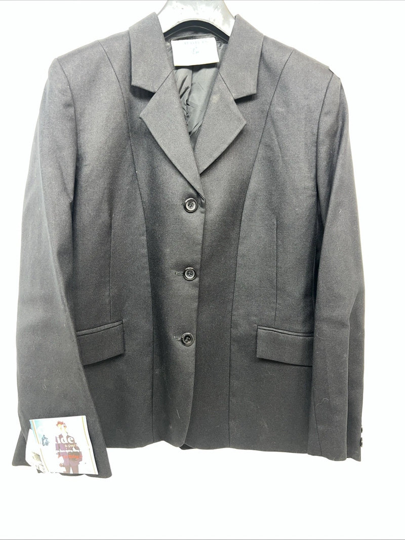 New Women’s Comfort Riders Blue Hunt Meister Riding Coat 12R JJ-604