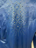 New Women’s Blue 1849 Authentic Ranchwear Small Western Show Jacket UU-70