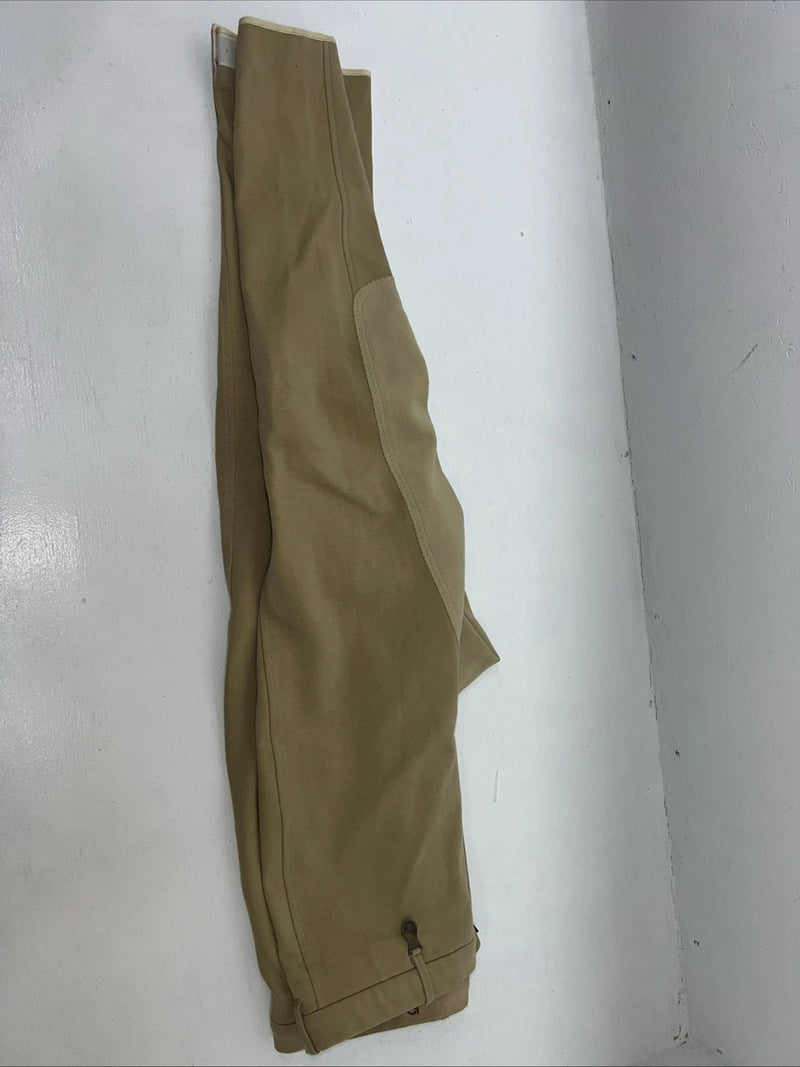 New Women’s Beige Vequi Comfort English Riding Breeches 34 R D-69