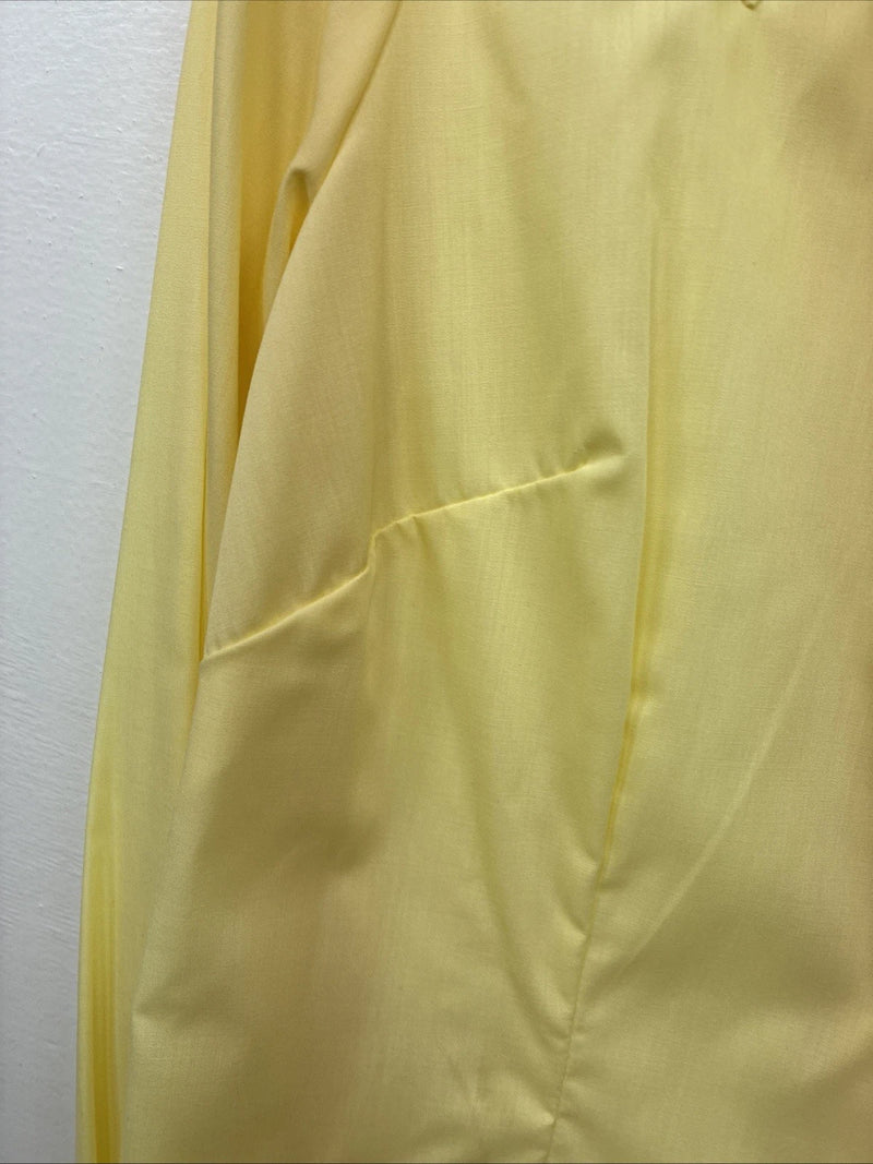 New Women’s Panhandle Slim Yellow Long Sleeve Pearl Snap 14 Medium II-82