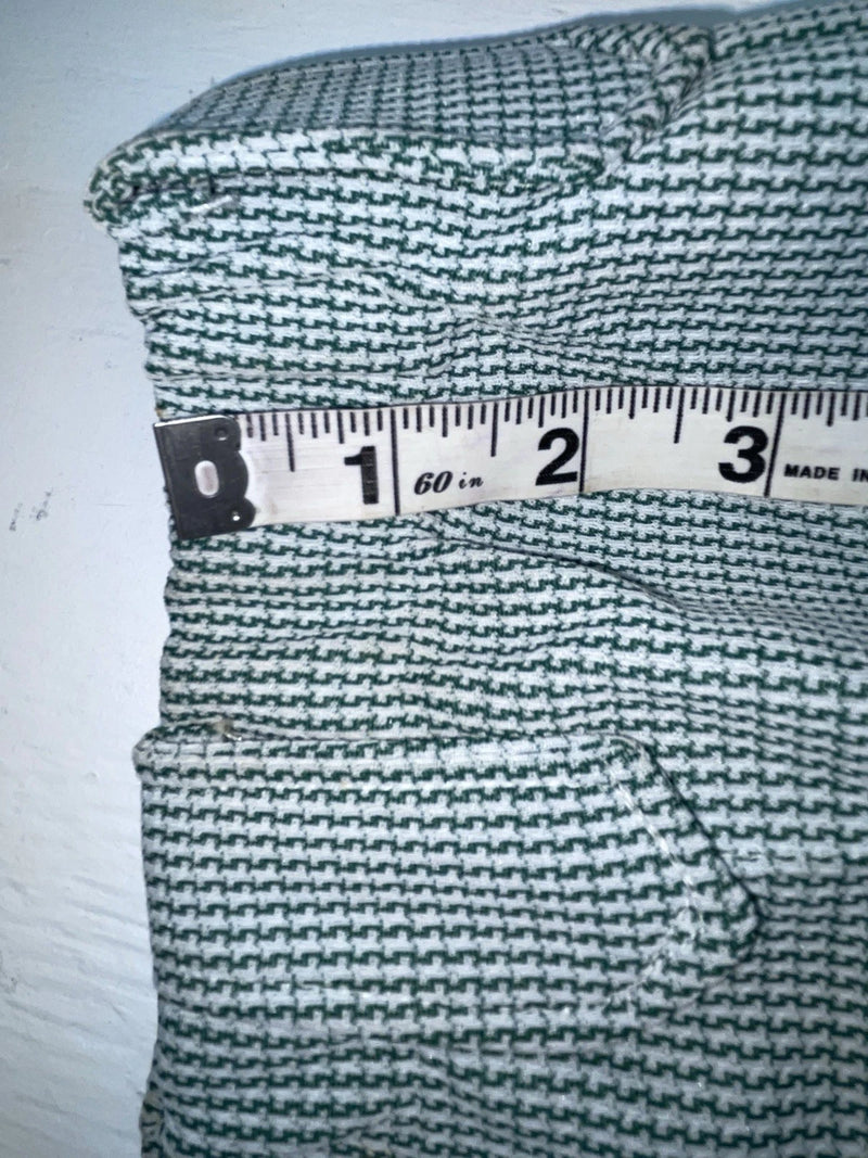 New Vintage Green Checkered Dickson Jenkins Polyester Pants #535 ZZ-63