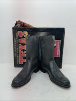 New Men’s Gray Texas Brand Cowboy Boots. 8802 10.5 10 1/2 D. 8-46