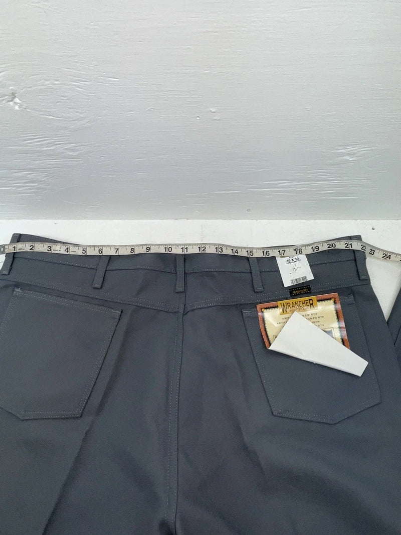 New Vintage Gray Wrangler Polyester Pants #82GY OO-1