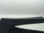 New Vintage Black Wrangler Polyester Pants #828K ZZ-34