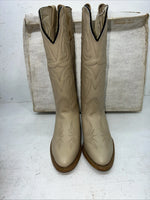 New Women’s Tan Texas Brand Cowboy Boots. L 140 6.5 6 1/2 M. 18-11