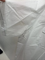 New Men’s ELY Cattleman White Short Sleeve Stripe Pearl Snap 20.5 4XL H-61