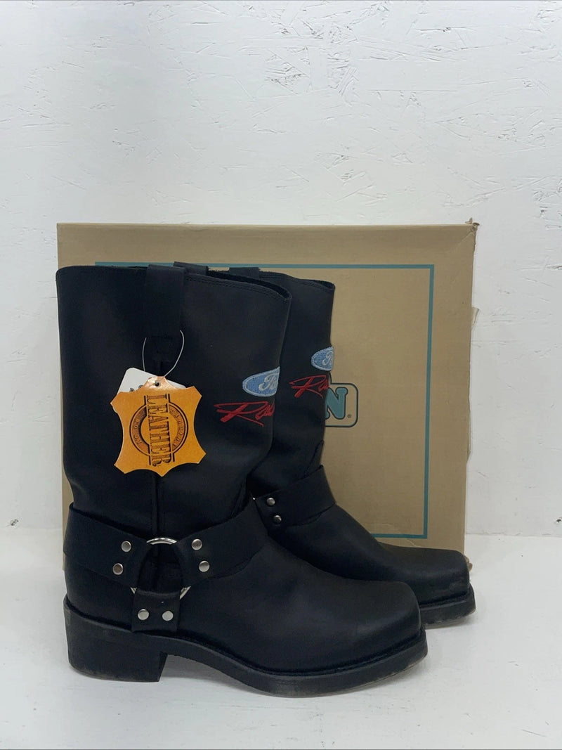 New Men’s Black Smoky Mountain Cowboy Boots. 4077 8.5 8 1/2 D. 2-37