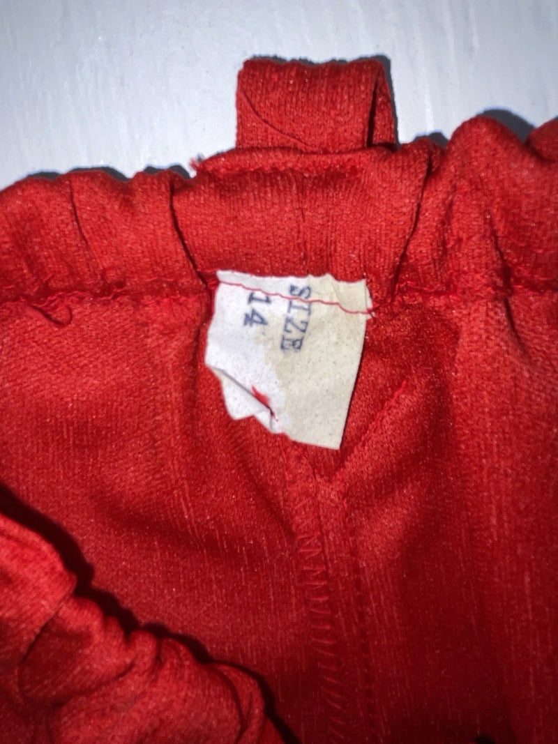 New Vintage Red Polyester Pants ZZ-65