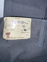 New Vintage Black Speckled Miller Polyester Pants #2624 VV-52