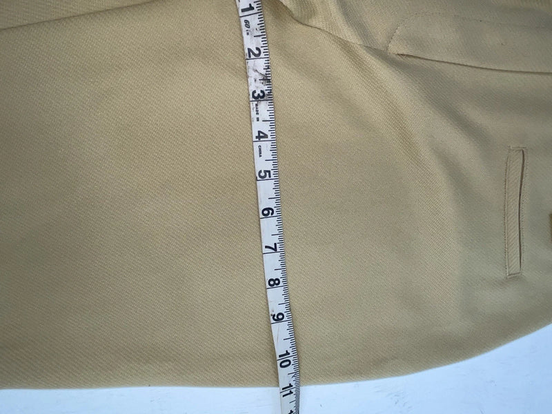 New Vintage Yellow Express Tricot Polyester Pants VV-53