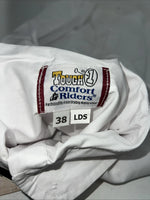 New Women’s White Tough 1 Comfort Riders Short Sleeve Riding Shirt. 38 D-37