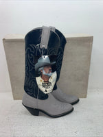 New Youth Gray Kenny Roger’s Cowboy Boots. 40412 5 M. 2-109