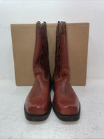 New Men’s Red Texas Brand Cowboy Boots. M 844 9.5 9 1/2 D. 4-100