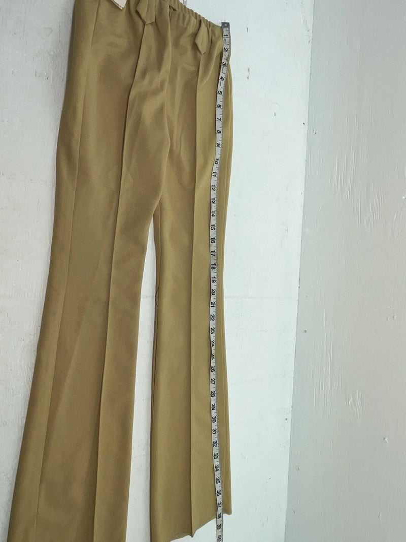 New Vintage Yellow Fenton Polyester Pants #310 VV-36