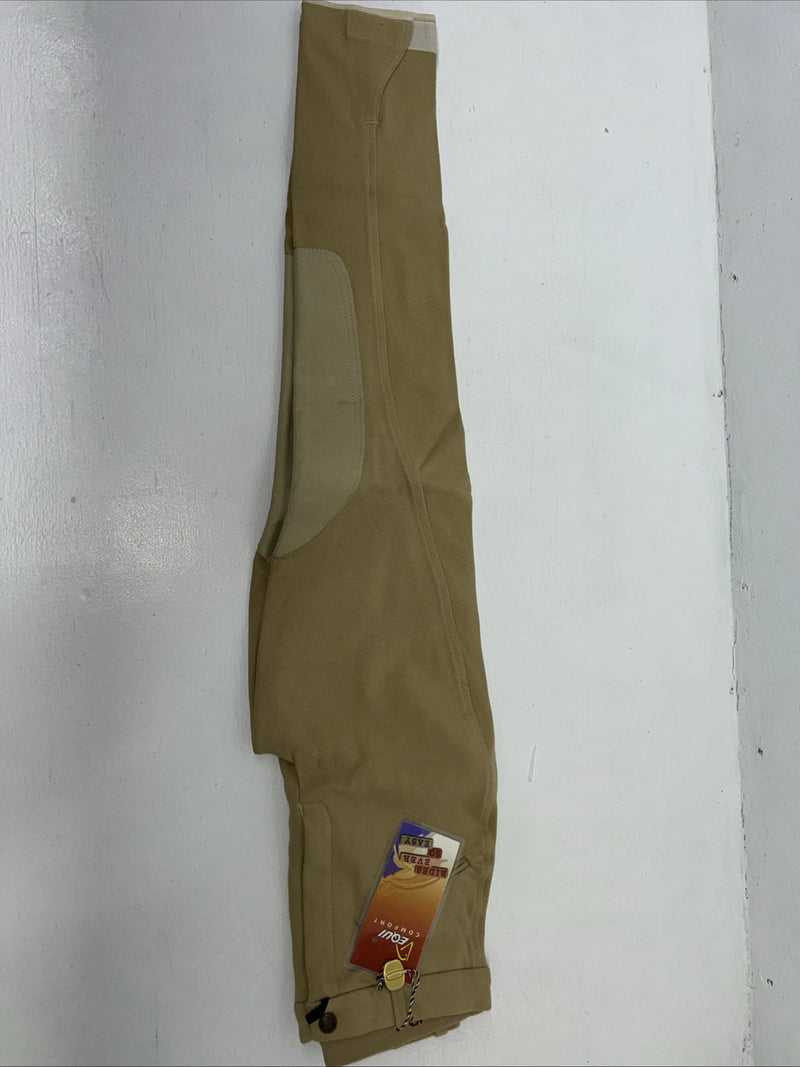 New Women’s Beige Vequi Comfort English Riding Pants. 26 L 6901 D-64