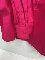 New Women’s Wrangler Pink Long Sleeve Button Up Large LL-39