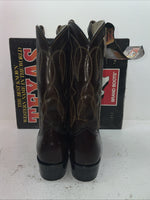 New Men’s Brown Texas Brand Cowboy Boots. 1011 10.5 10 1/2 D. 7-93