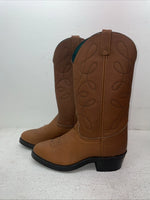 New Men’s Brown Acme Cowboy Boots. 9032 8 E W. 1-109