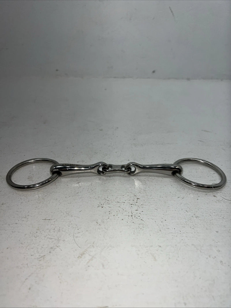 New Centaur SS 5 1/2” French Mouth Snaffle Bit #200884 U-503