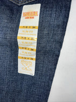 New Women’s Twenty X Dark Rider Low Rise Denim Jeans. 7/8x34 M-4
