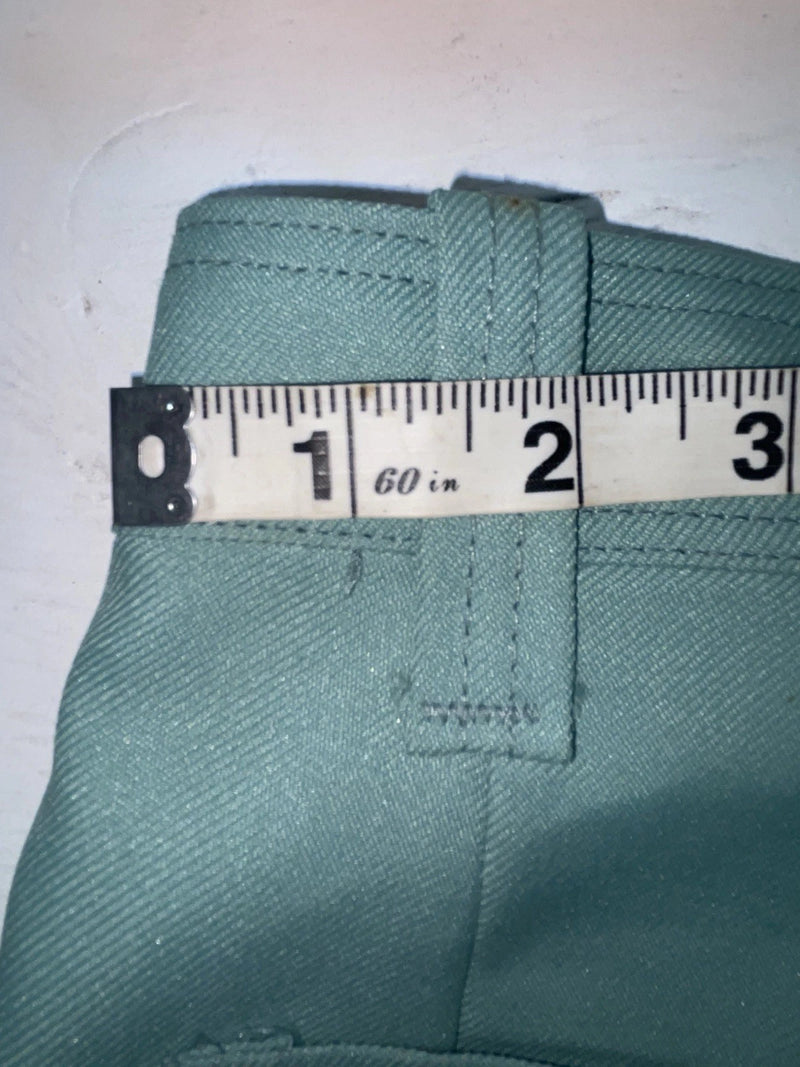 New Vintage Turquoise Dickson Jenkins Polyester Pants #581 VV-94 